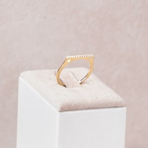 Inel argint placat cu aur galben cu pietre DiAmanti HR-0126_G-AS (Argint 925‰ 1 g.)
